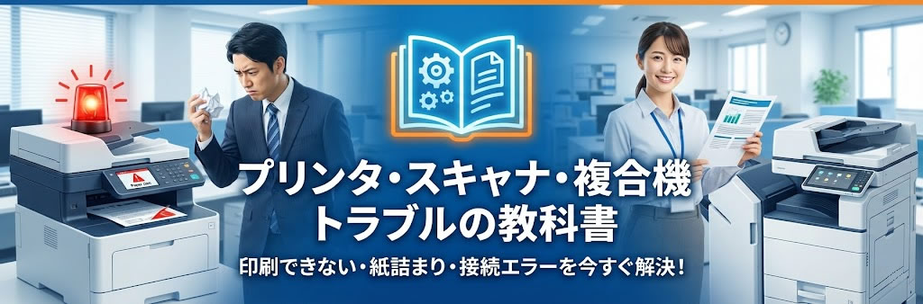 プリンタ・スキャナ・複合機トラブルの教科書