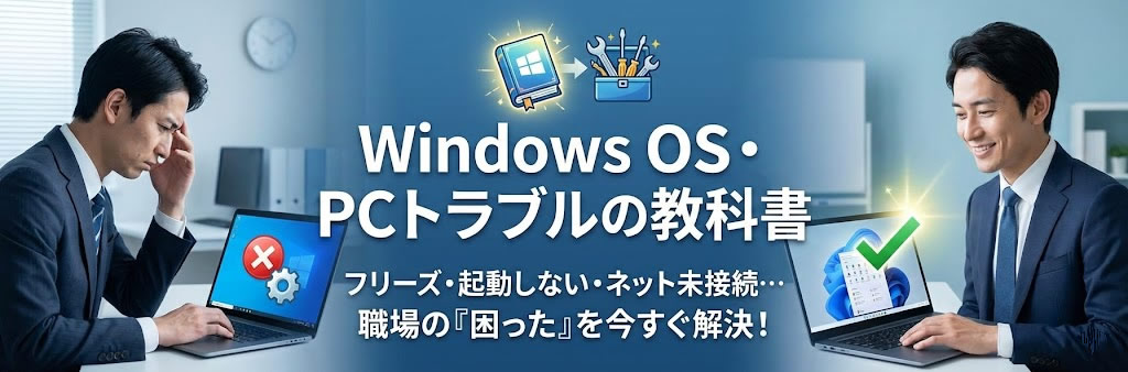 Windows OS・PCトラブルの教科書
